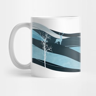 Deer in the mountains Mug